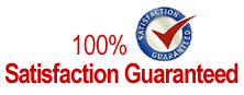100% Satisfaction Guaranteed